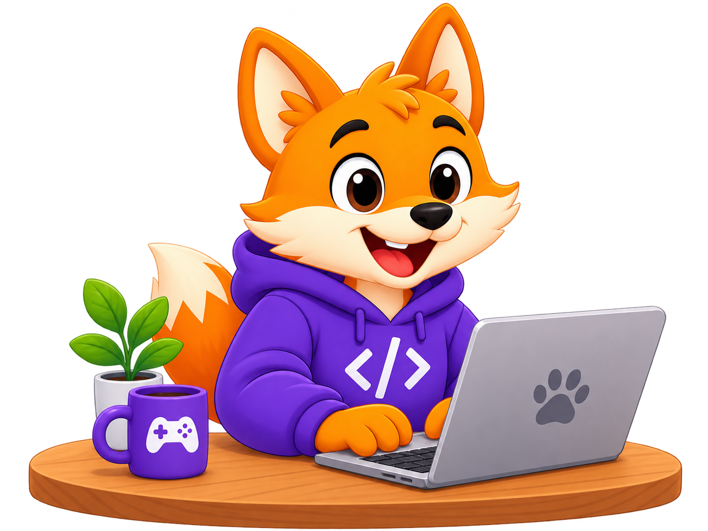 FoxCade Gaming Mascot
