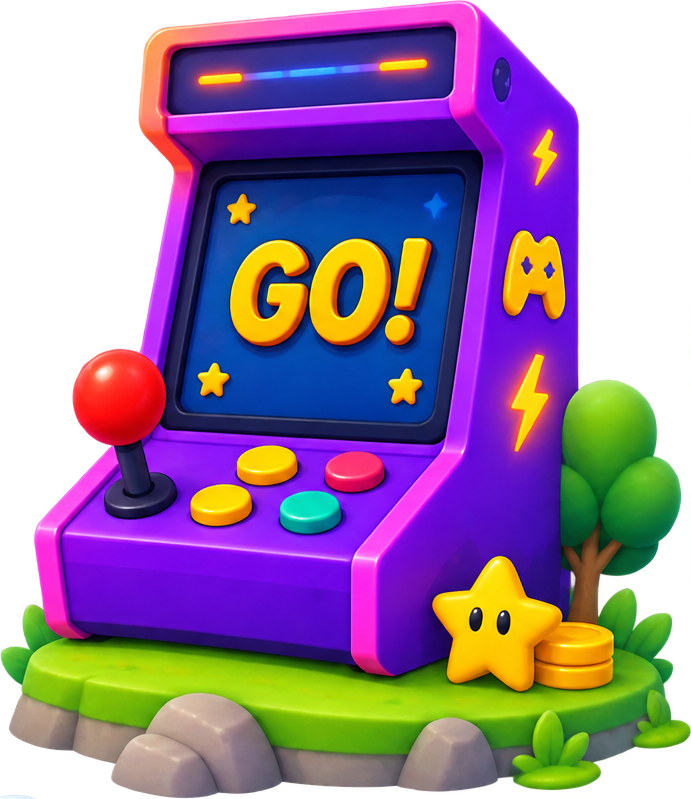 FoxCade Retro 3D Arcade Machine